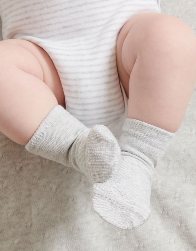 Purebaby - 3 Sock Pack-Kids-Babies