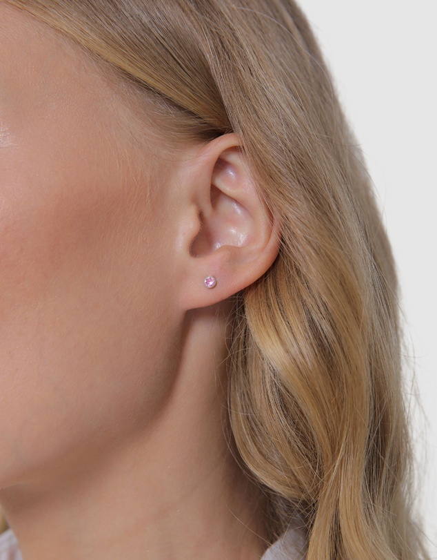 Elli Jewelry - Earrings Set Crystal 925 Sterling Silver