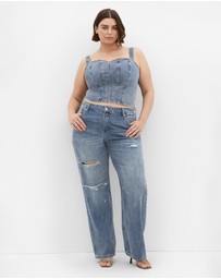 City Chic - Denim Dreams Corset