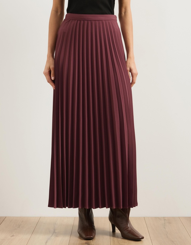 Atmos&Here - Evie Pleated Midi Skirt
