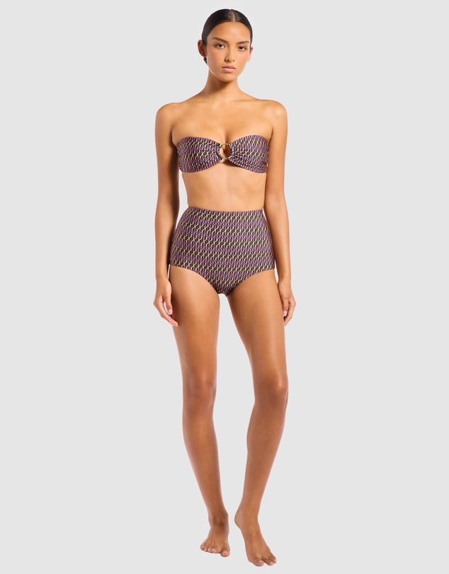 JETS - Paloma High Waist Boyleg Bikini Bottom