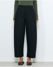 AERE - Brody Tailored Barrel Leg Pants