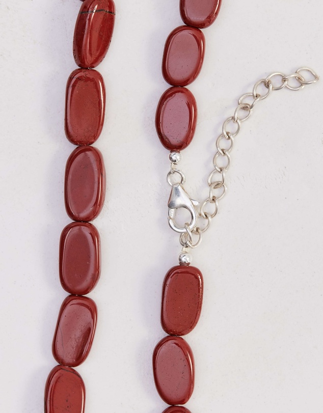 JUJU & CO - Red Jasper Stone Necklace