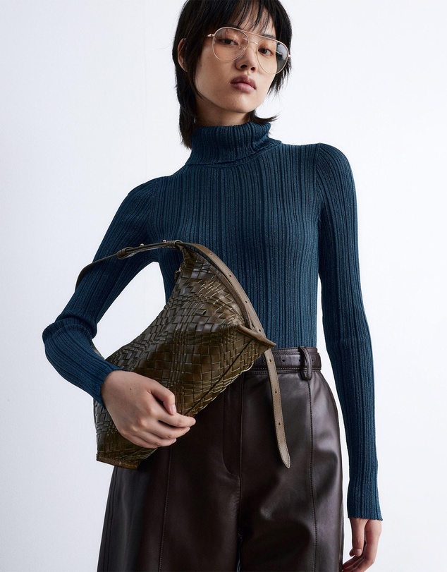 & Other Stories - Interwoven Leather Crossbody Bag