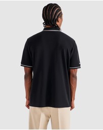 Malbon - Fairway Applique Pique Polo