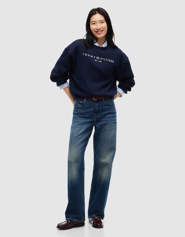 Tommy Hilfiger - Flex Fleece Relaxed Crew Neck Sweatshirt
