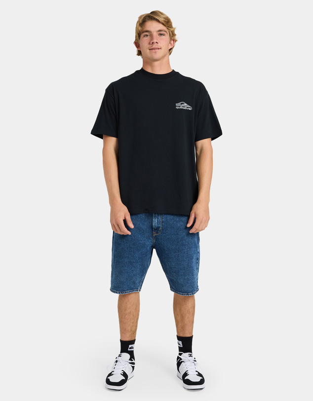 Quiksilver - Mens Carbon Oversized T-Shirt