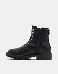 Call It Spring - Carolyne Winter Lace Up Boots