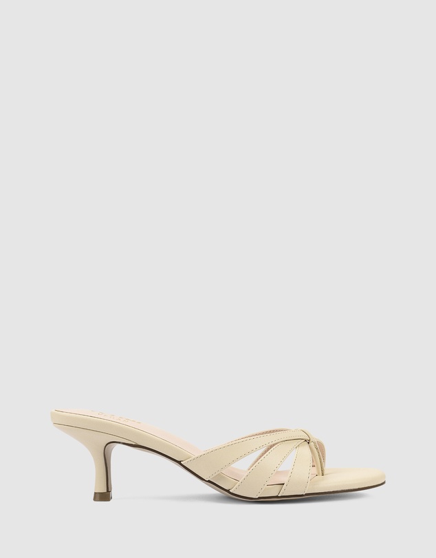 Verali - Beau Kitten Heel Thongs