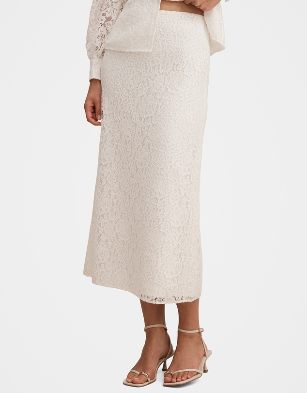 Forever New - Loretta Lace Midi Skirt