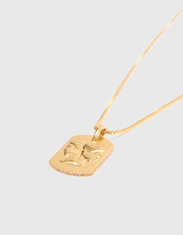 Maje - Astro Plaque Necklace