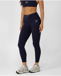 Lorna Jane - Limited Edition Lotus No Chafe Ankle Biter Leggings