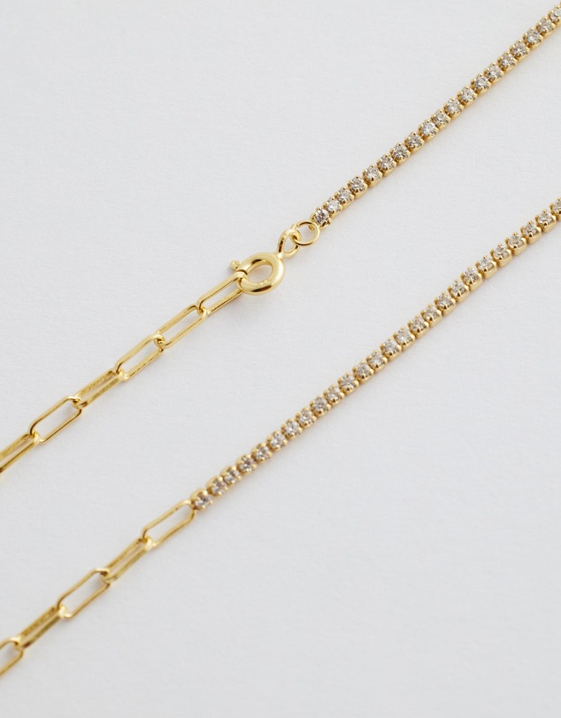 Native Sol - EdieTennis Chain Necklace
