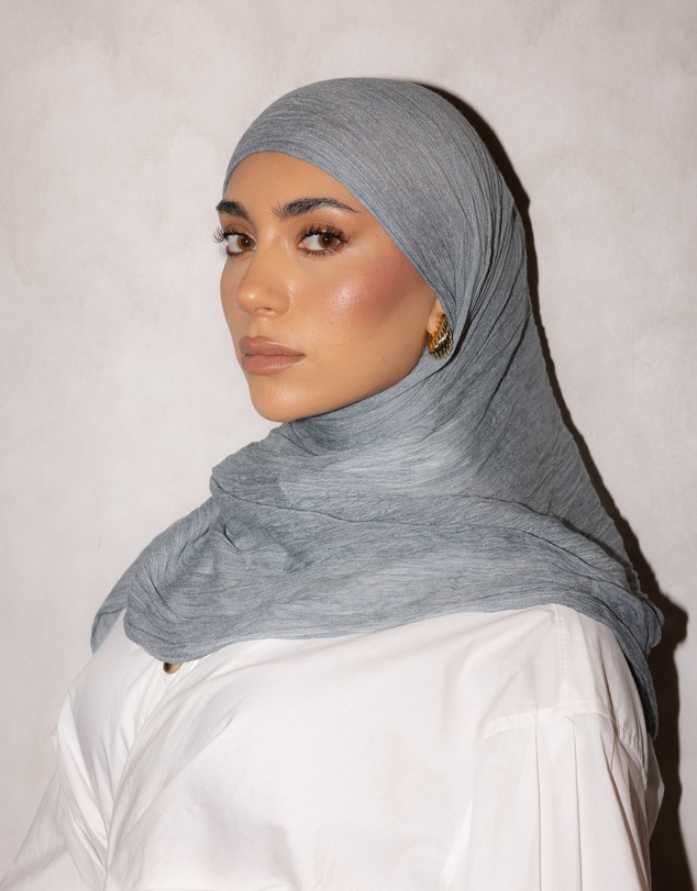 Mod Squad - Textured Hijab- Sky