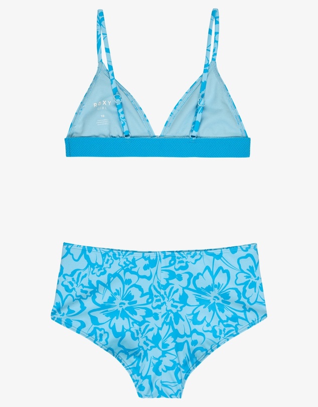 Roxy - Girls 8 to 16 Flaura Ditsy Tri Two Piece