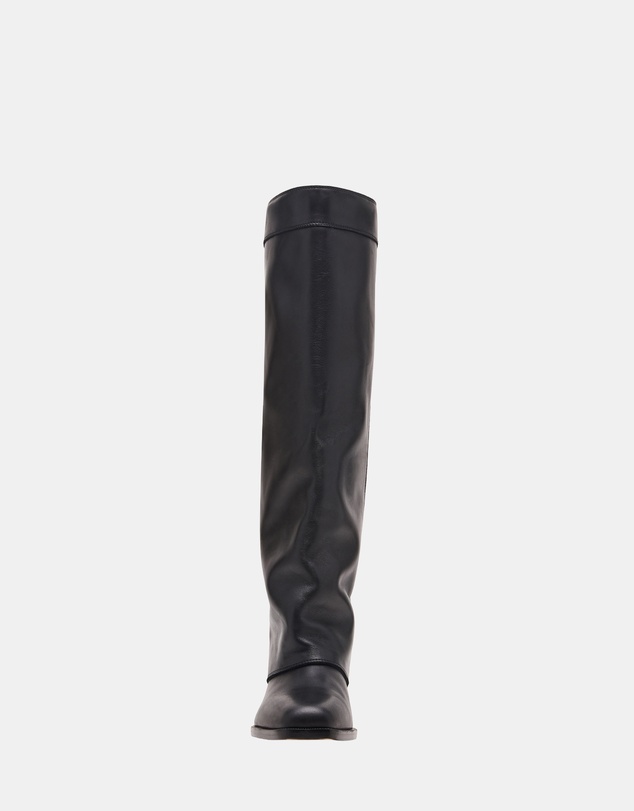 Steve Madden - Winnick Black Leather Boots