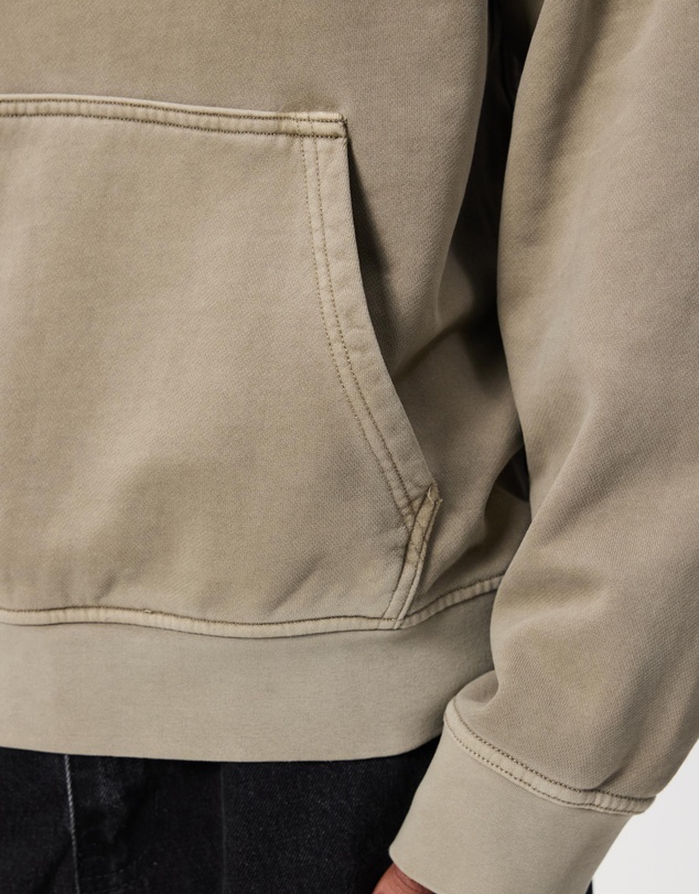 Armani Exchange - Brand Script Oversized Hooded Sweatshirt
