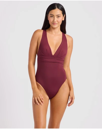 Seafolly - Cross Back One Piece