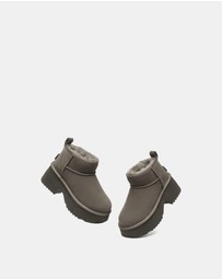 EVERAU - EverAU Ugg Ariel Platform Cow Suede Upper UGG Boots
