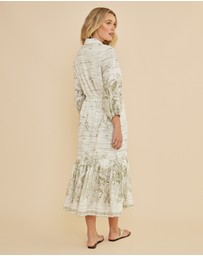 Amelius - Eden Collared Midi Dress