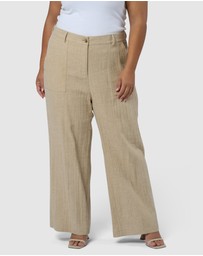 Something 4 Olivia - Lila Linen Wide Leg Pant