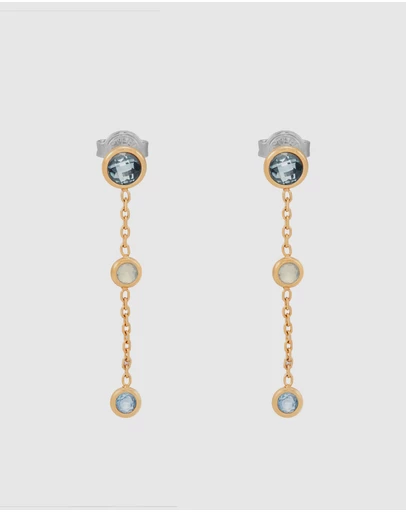Skagen - Sofie Sea Glass Gold Earring
