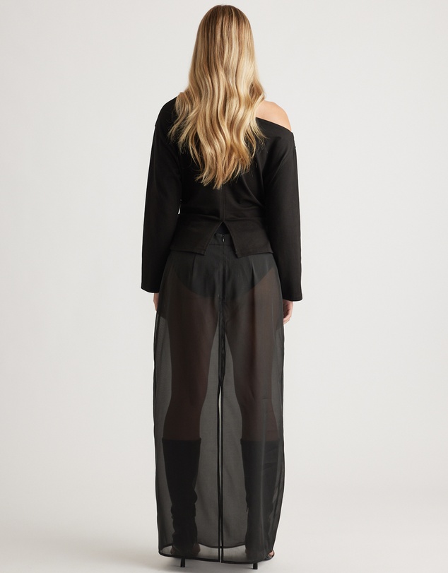 Decjuba - Ally Tipped Shoulder Tee