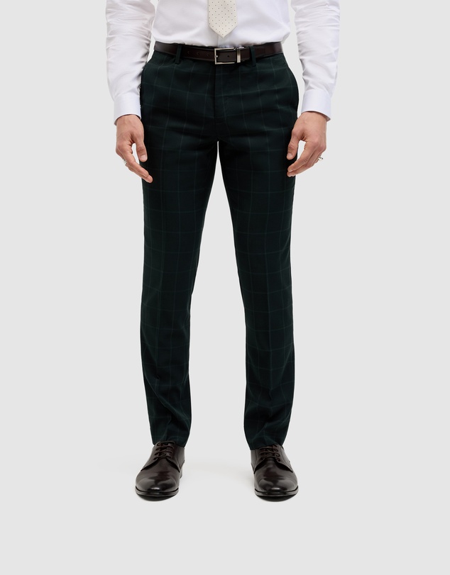 Politix - Baxter Windowpane Tailored Pant