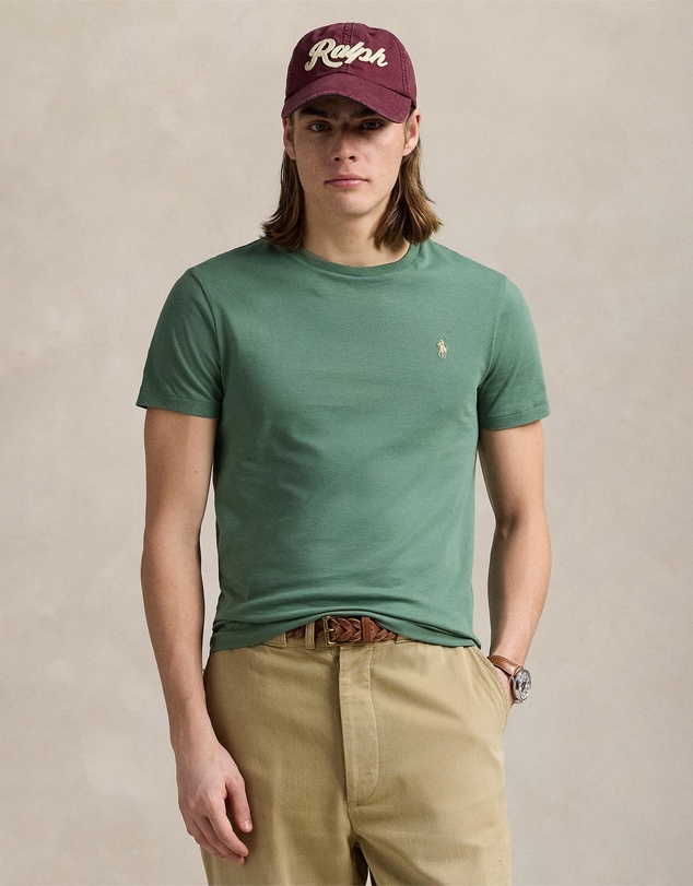 Polo Ralph Lauren - ICONIC EXCLUSIVE - Custom Slim Fit Jersey Crewneck T-shirt