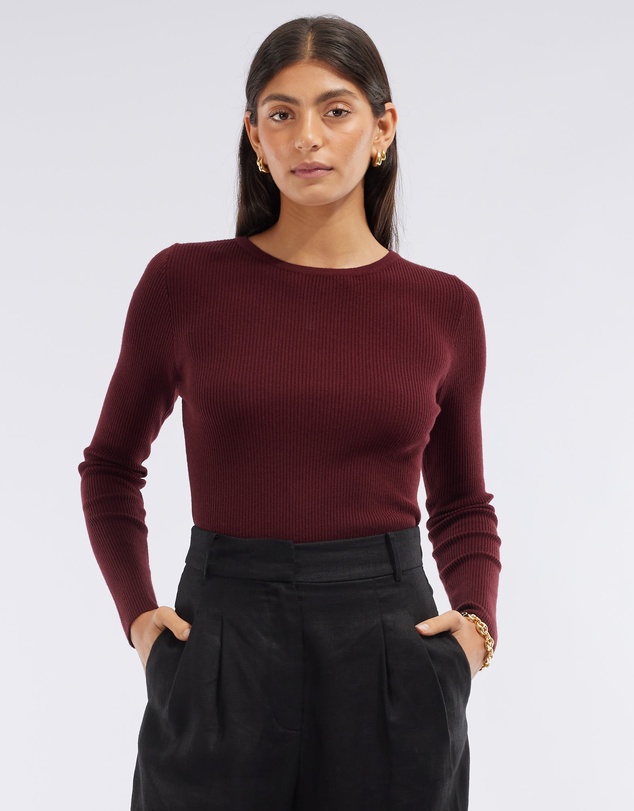 Amelius - Afina Long Sleeve Knit Top