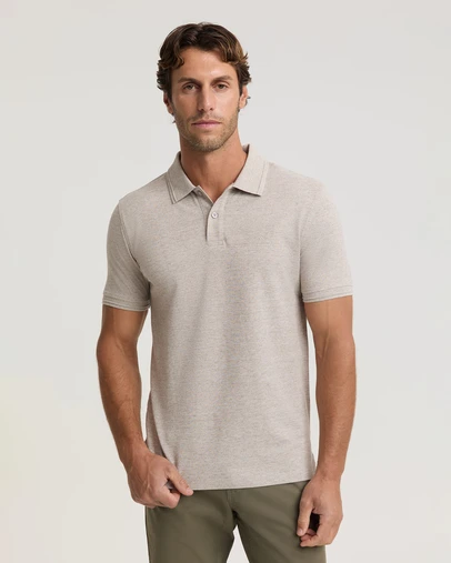 Sportscraft - Sc Melange Pique Polo