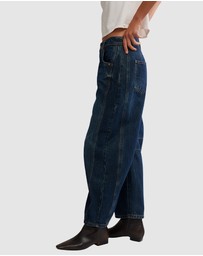 Free People - Good Luck Mid Rise Barrel Jeans