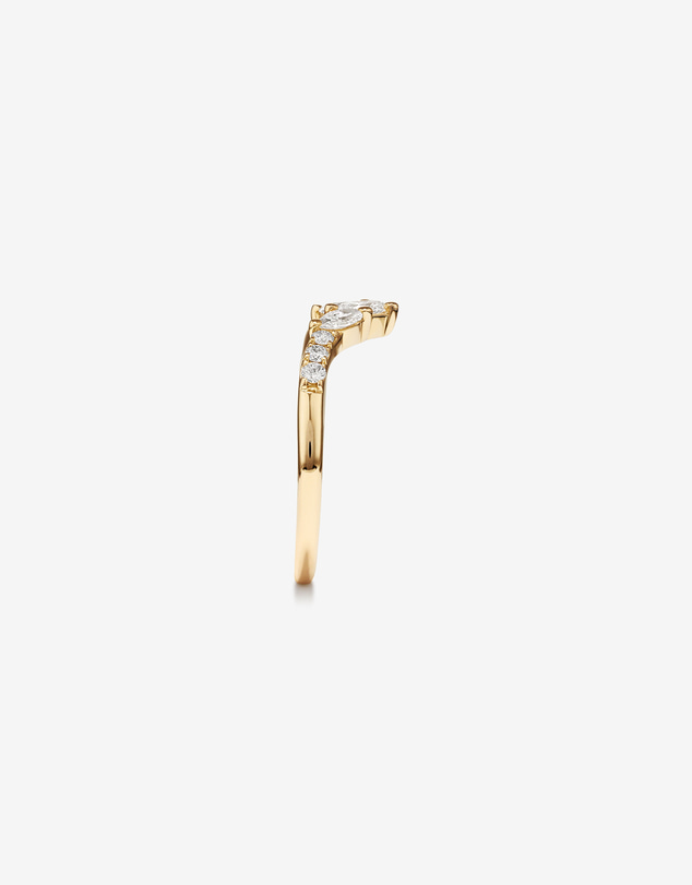 Michael Hill - Wedding Ring with .38TW of Diamonds in 14k Yellow Gold