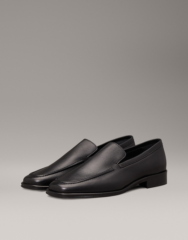 Calvin Klein - Leather Square Toe Loafers