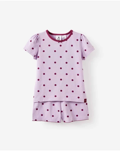 Cotton On Kids - Dreamdrift Puff Short Slv Pj Set