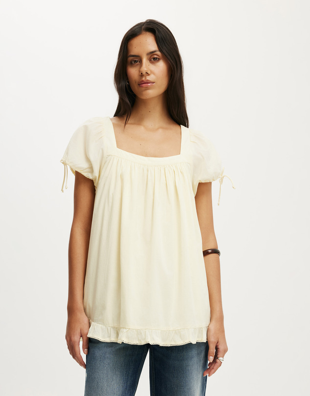 Cotton On - Eliza Babydoll Tunic Top