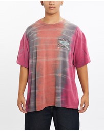 Vintage by The Real Deal - Pre Loved - Vintage 1995 Harley Davidson Sturgis Motorcycle Rally Tie Dye Tee