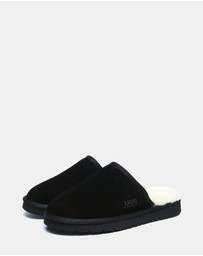 EVERAU - Australian Shepherd Ugg Cruz Slipper Cow Suede Upper House Shoes