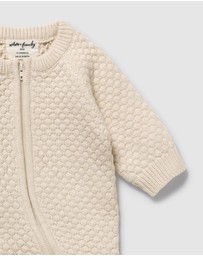 Wilson & Frenchy - Organic Knitted Bubble Growsuit - Babies