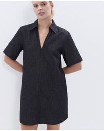 UNISON - Collared Denim Dress