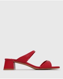 Betts - Argo Block Heel Mule Sandals