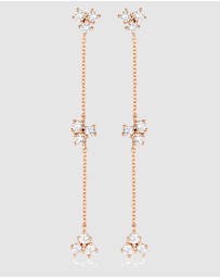 Georgini - Trois Rose Gold Earrings
