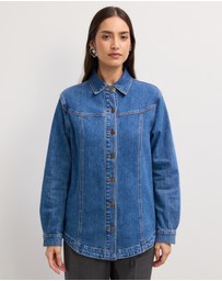The Fated - Astrid Denim Shacket