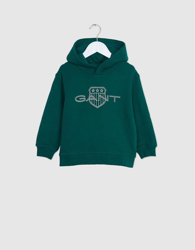 Gant - Kids Contrast Shield Hoodie
