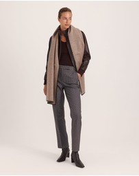 SABA - Jill Check Slim Leg Pant