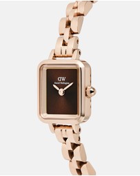 Daniel Wellington - Quadro Mini Arch 3-Link Amber Sunray RG