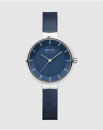 Bering - Solar 31mm Blue Watch