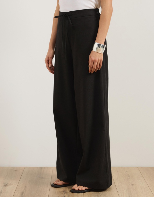 Atmos&Here - Rubi Straight Leg Linen Blend Pants