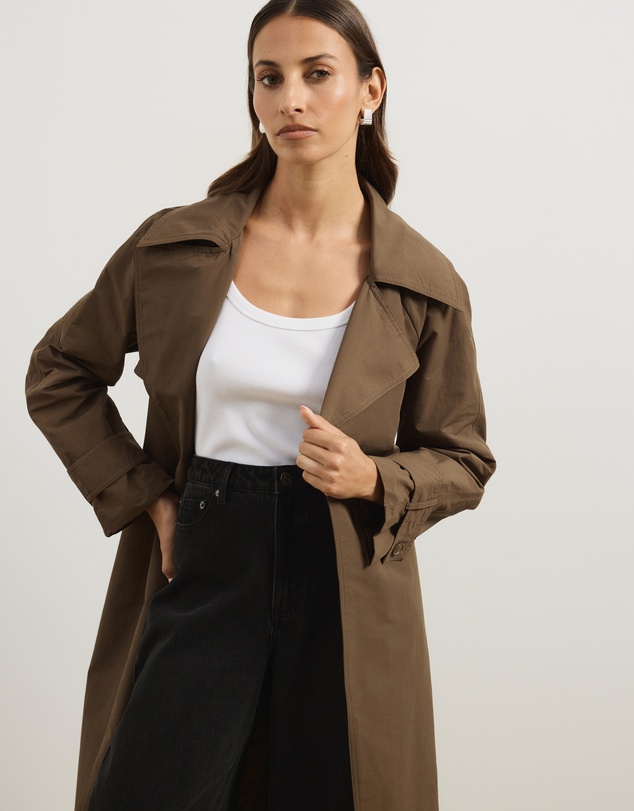 Atmos&Here - Cora Lightweight Trench Coat