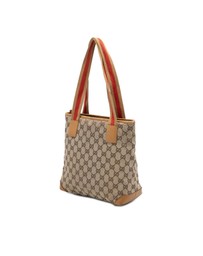 Pre-Loved by Azura Reborn - Pre-Loved GG Canvas Web Shoulder Bag